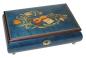 Preview: Nr.70CVO06 Intarsien Instrumente Blau - Matt
